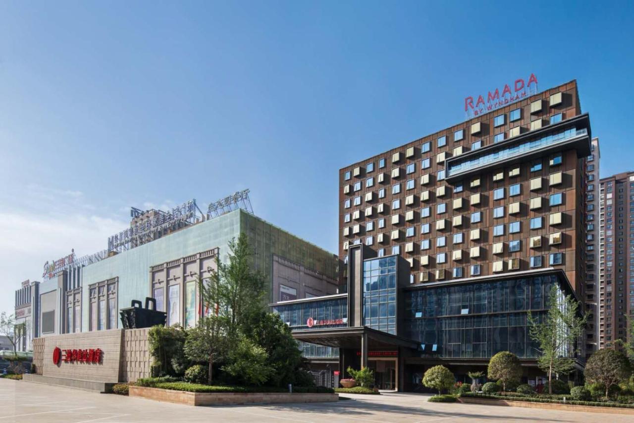Ramada By Wyndham Baoji Jintai Hotel Exterior foto